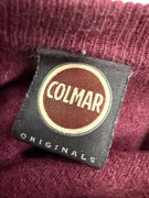 COLMAR Originals Πουλόβερ L | Crew Neck | Λογότυπο Μανικιού | Μπορντό